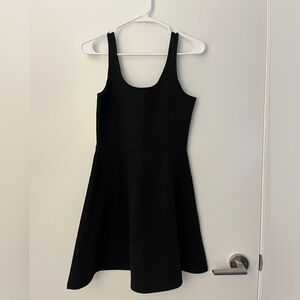 Black mini dress, H&M size S, like New.